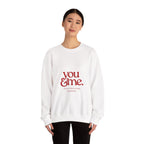 You & Me Crewneck Sweatshirt – Romantic Graphic Pullover
