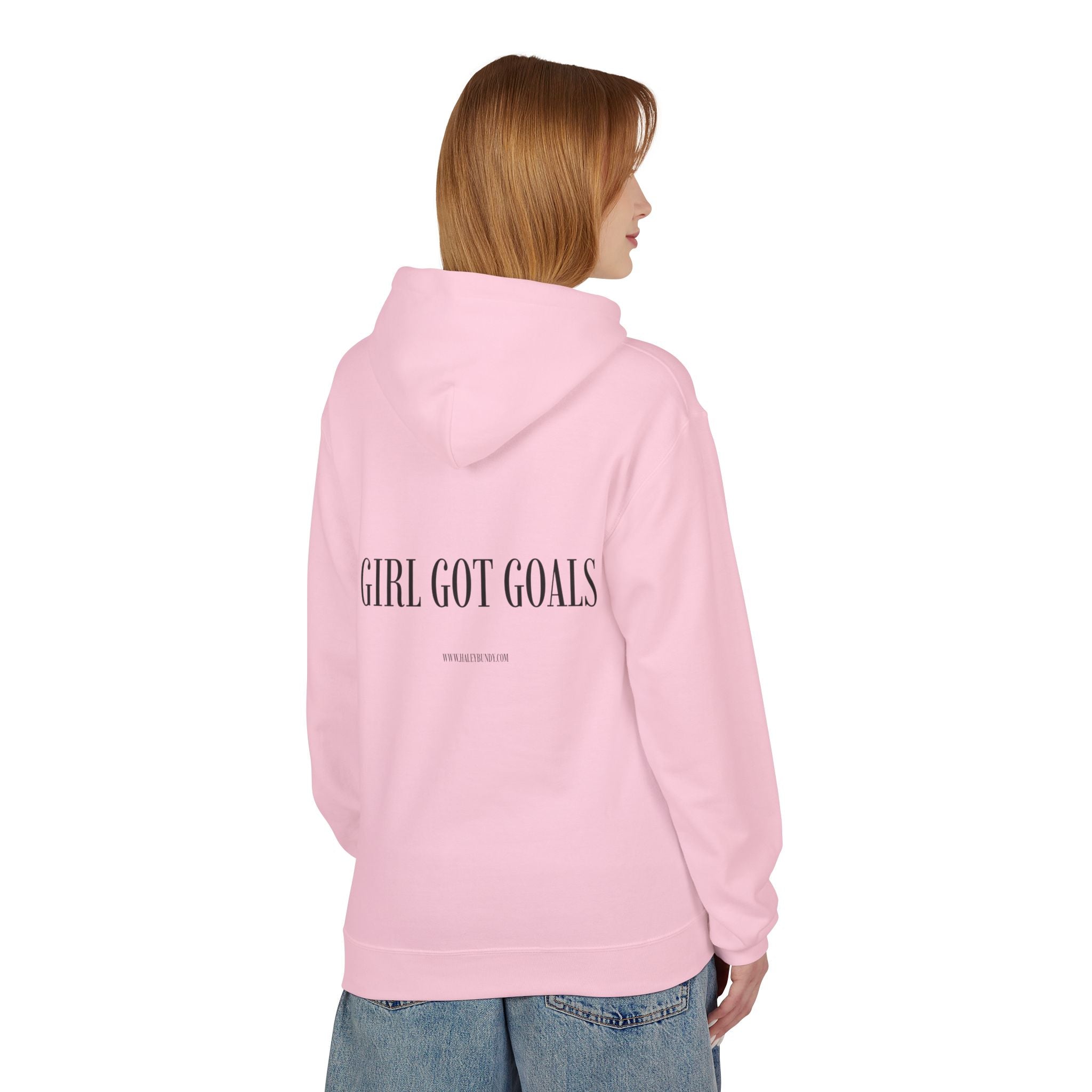 Girl Got Goals Hoodie — Minimalist Empowerment Sweatshirt