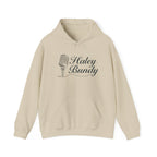 Haley Bundy Vintage Microphone Hoodie — Personalized Name Musician Sweatshirt