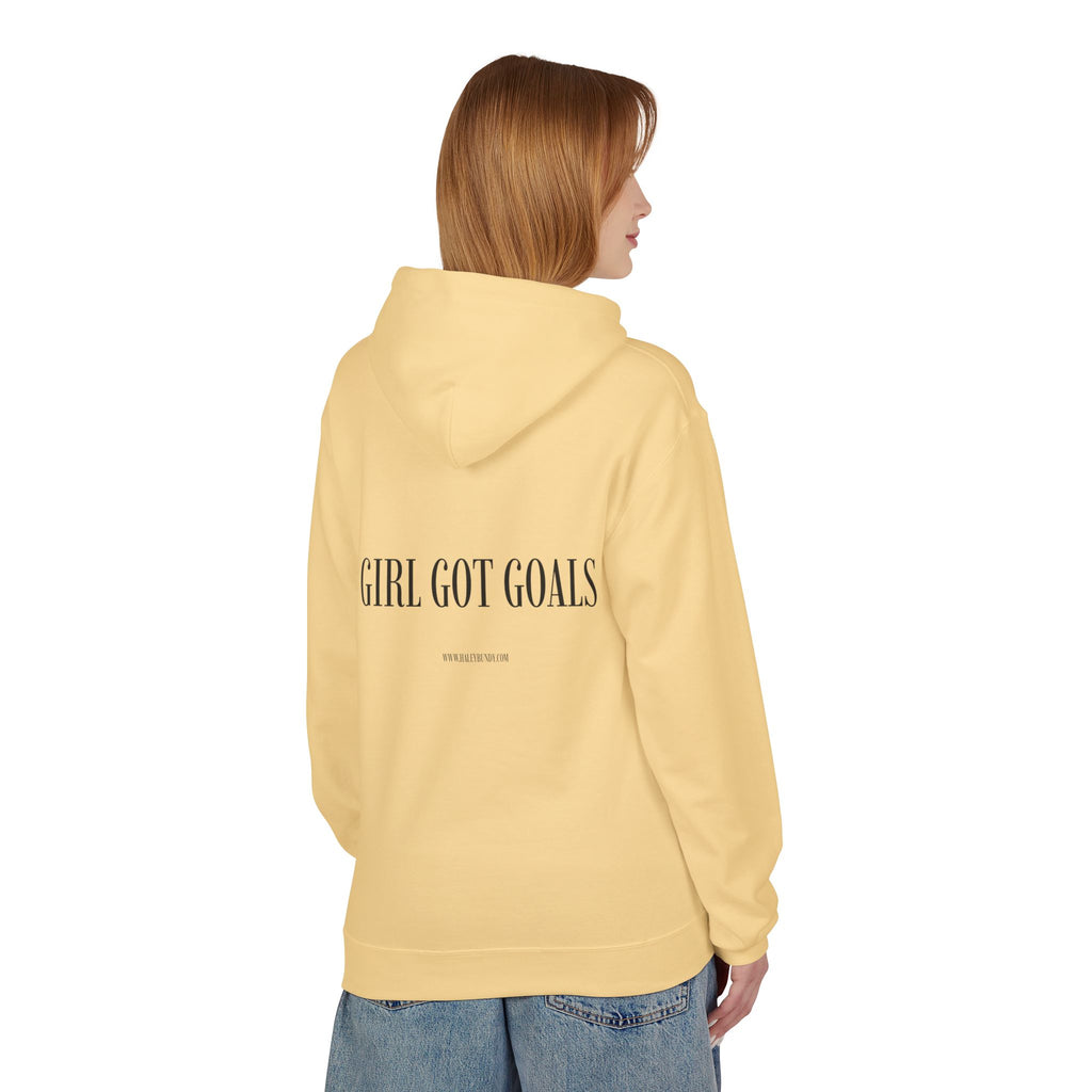 Girl Got Goals Hoodie — Minimalist Empowerment Sweatshirt