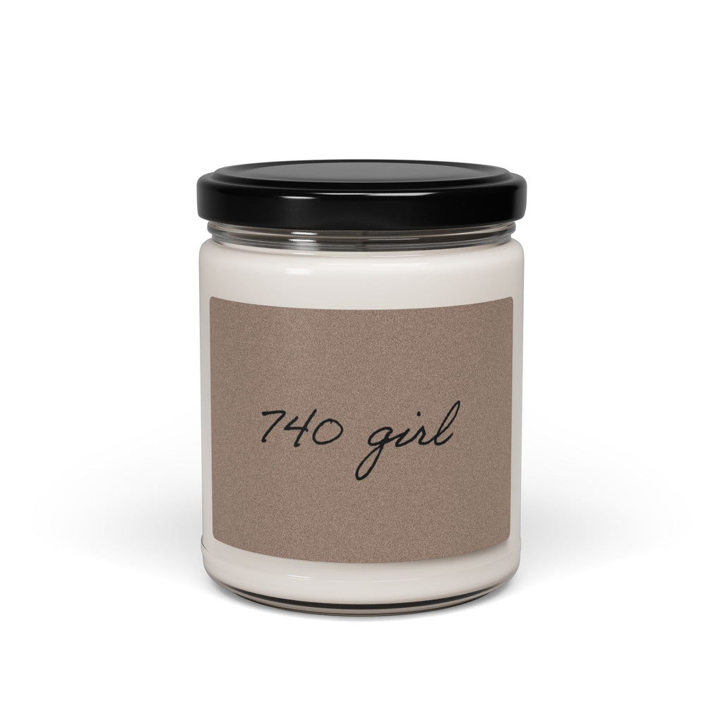 740 girl Scented Soy Candle, 9oz