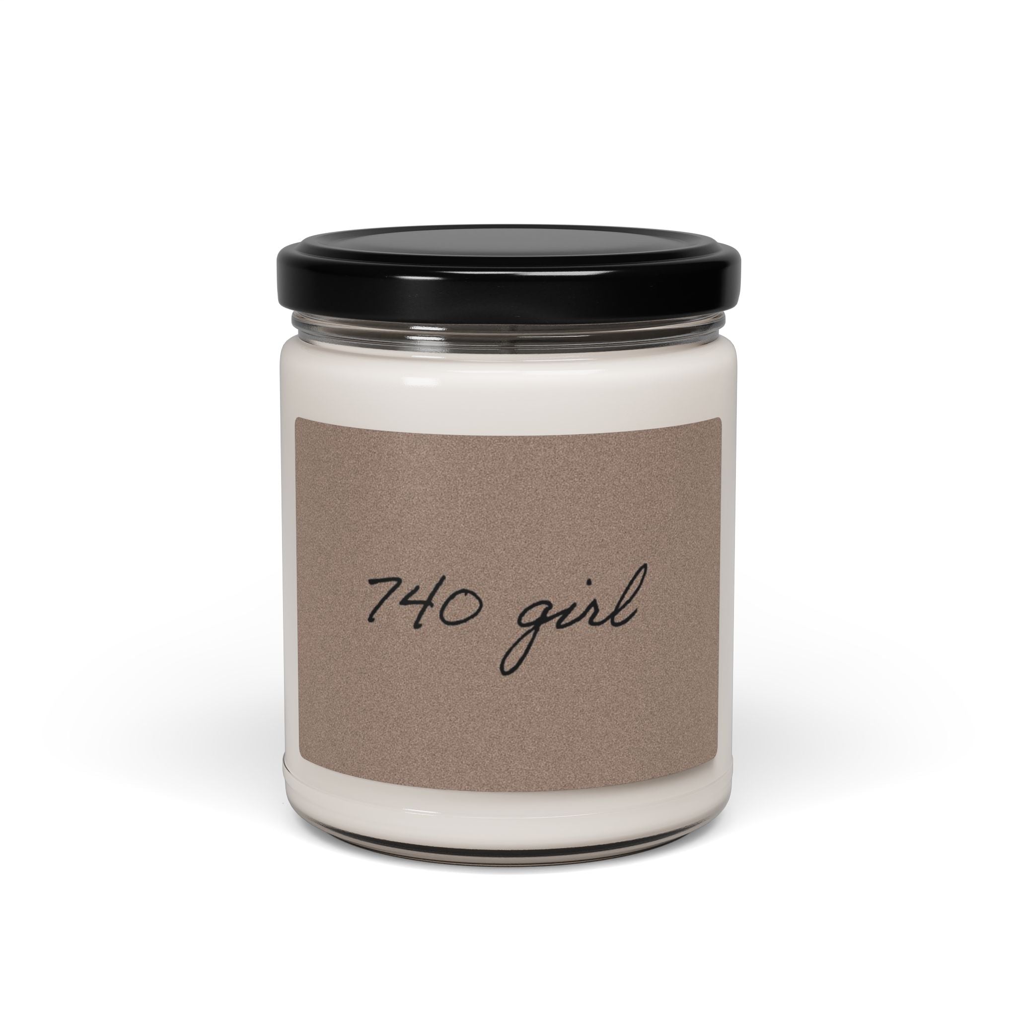 740 girl Scented Soy Candle, 9oz