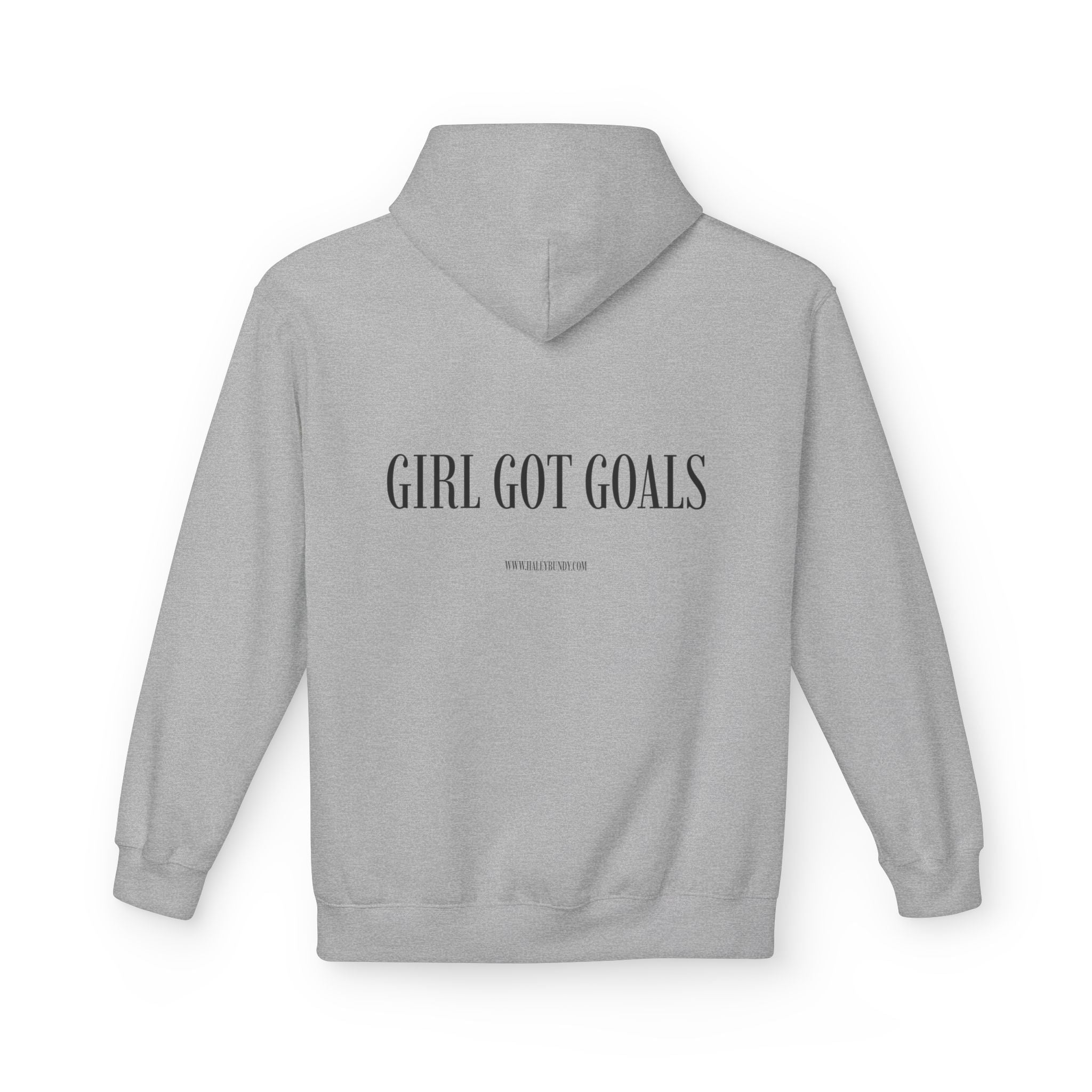 Girl Got Goals Hoodie — Minimalist Empowerment Sweatshirt