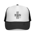 Microphone Wave Trucker Hat — Minimalist Musician Cap