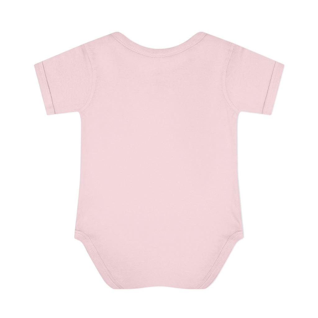 Personalized Baby Bodysuit – “Haley Bundy Music” Pastel Script Infant Onesie