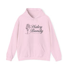 Haley Bundy Vintage Microphone Hoodie — Personalized Name Musician Sweatshirt