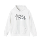 Haley Bundy Vintage Microphone Hoodie — Personalized Name Musician Sweatshirt