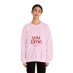 You & Me Crewneck Sweatshirt – Romantic Graphic Pullover