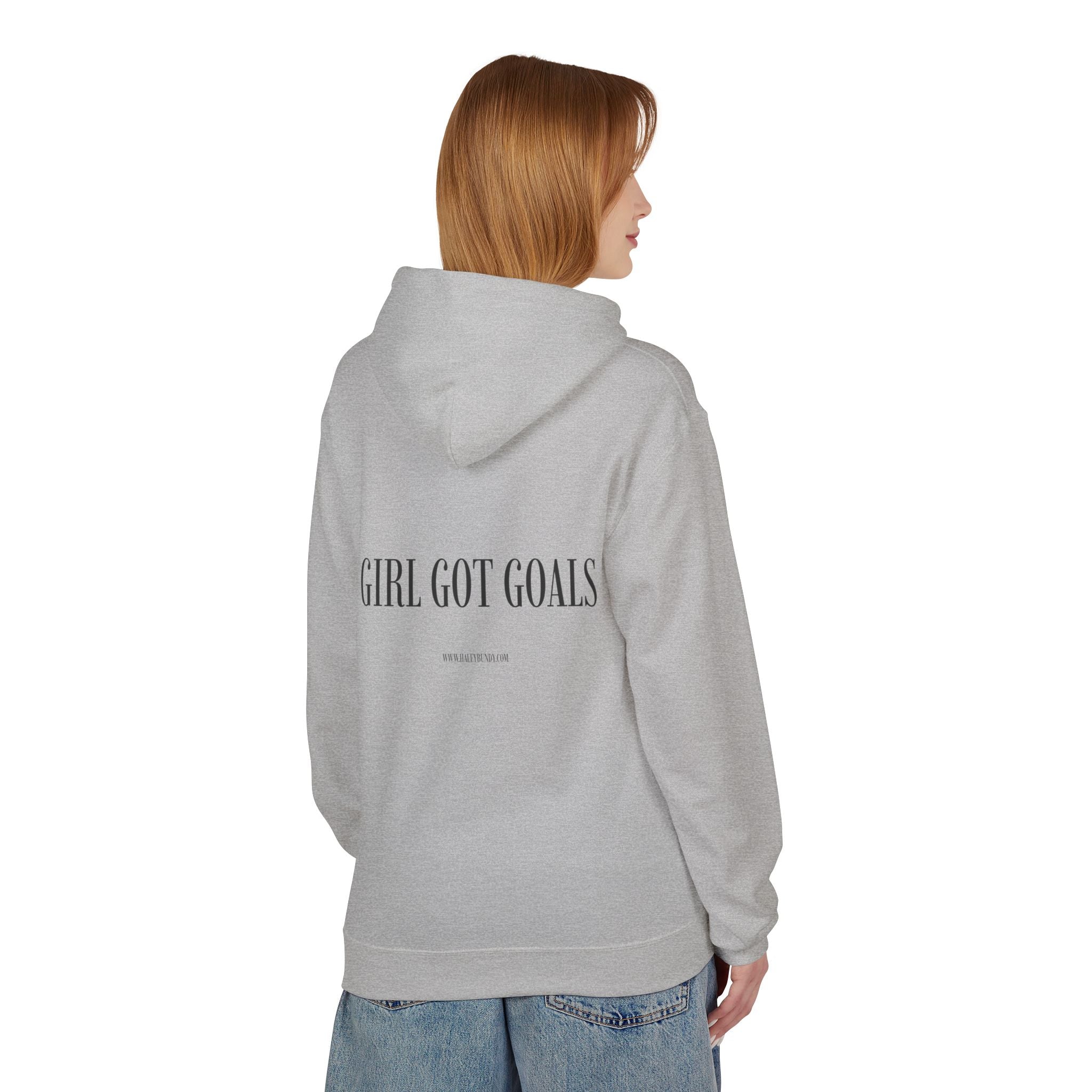 Girl Got Goals Hoodie — Minimalist Empowerment Sweatshirt