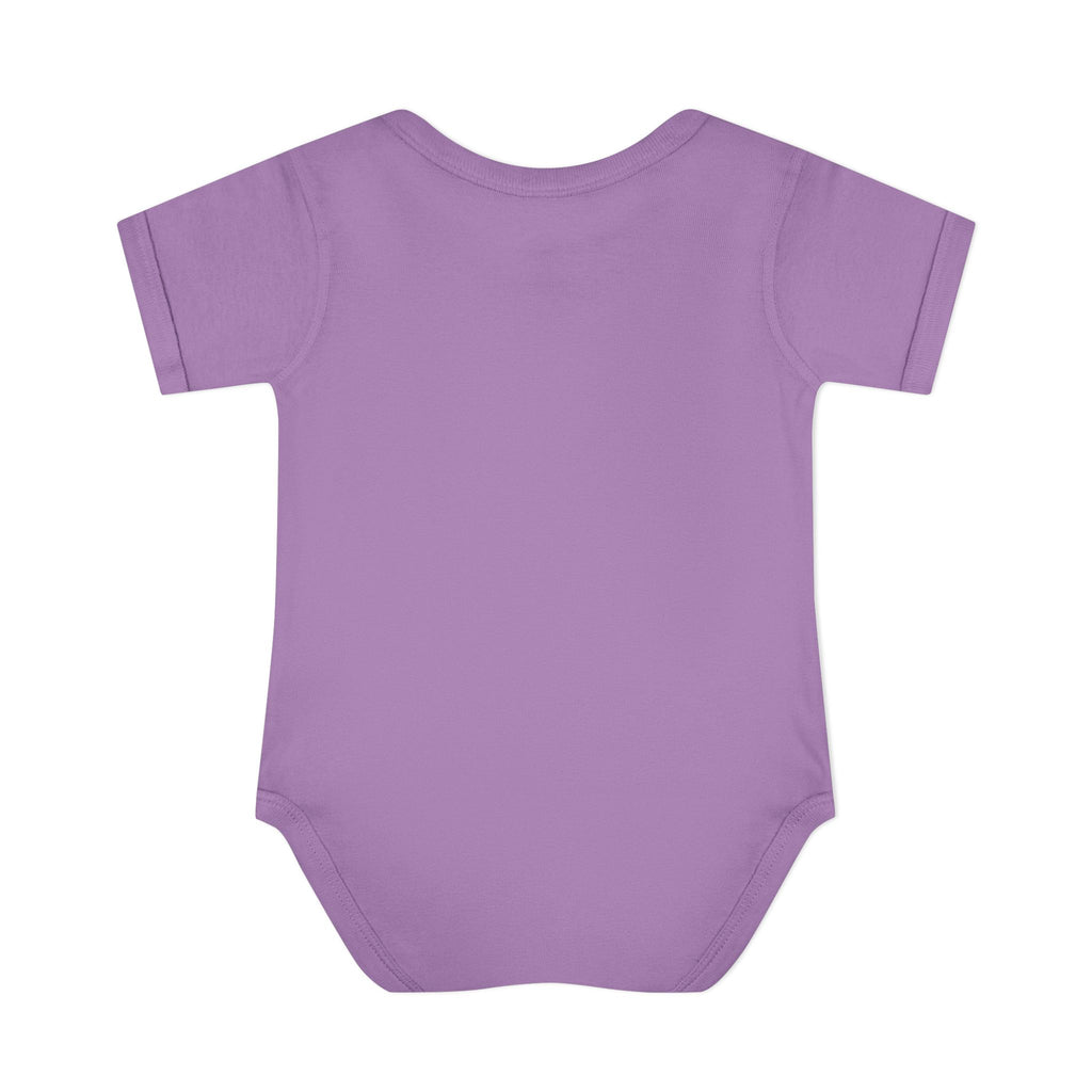 Personalized Baby Bodysuit – “Haley Bundy Music” Pastel Script Infant Onesie