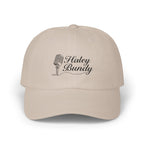 Haley Bundy Script Dad Cap — Embroidered Name Hat (e.g., Haley Bundy)