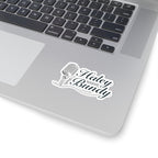 Microphone Name Sticker — "Haley Bundy" Kiss-Cut Vinyl Sticker