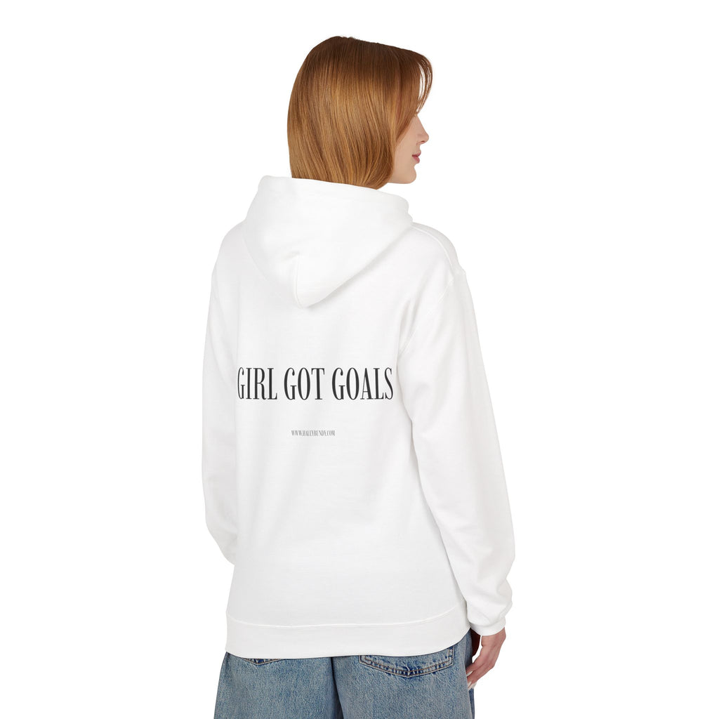 Girl Got Goals Hoodie — Minimalist Empowerment Sweatshirt