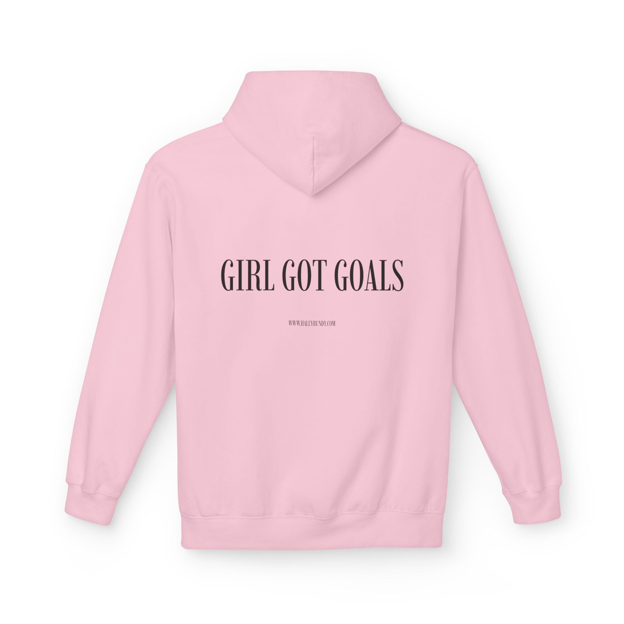 Girl Got Goals Hoodie — Minimalist Empowerment Sweatshirt