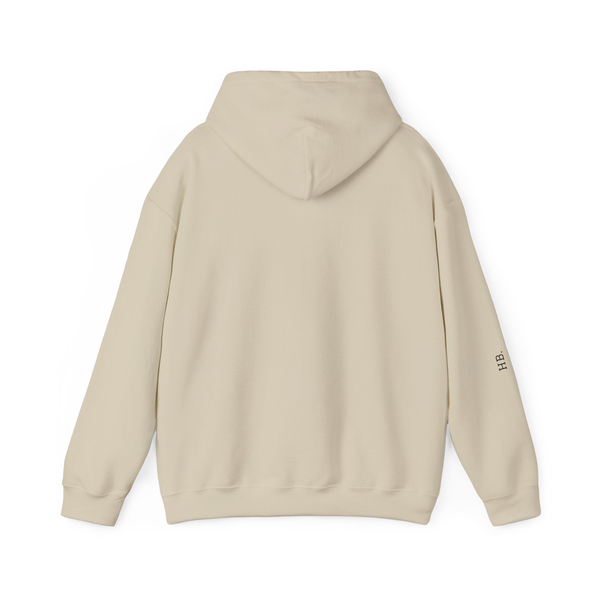 Minimalist Rose Hoodie — Subtle Single Line Floral Design